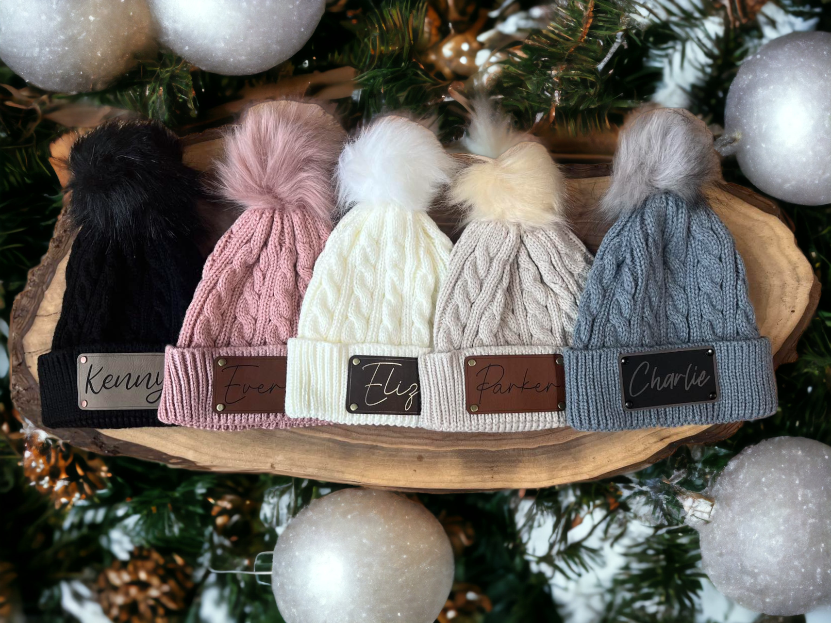 Personalized kids winter hat sales