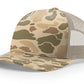 Richardson Camo R112pfp - Duck Camo Custom Leather Patch Hats