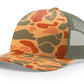 Richardson Camo R112pfp - Duck Camo Custom Leather Patch Hats