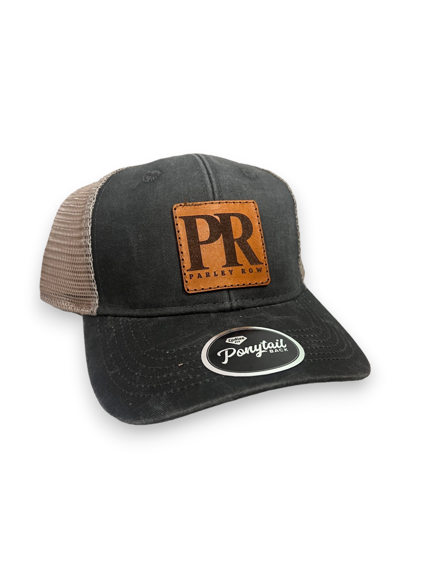 Women's Ponytail OC PNY - Custom Leather Patch Hats for the Girls!