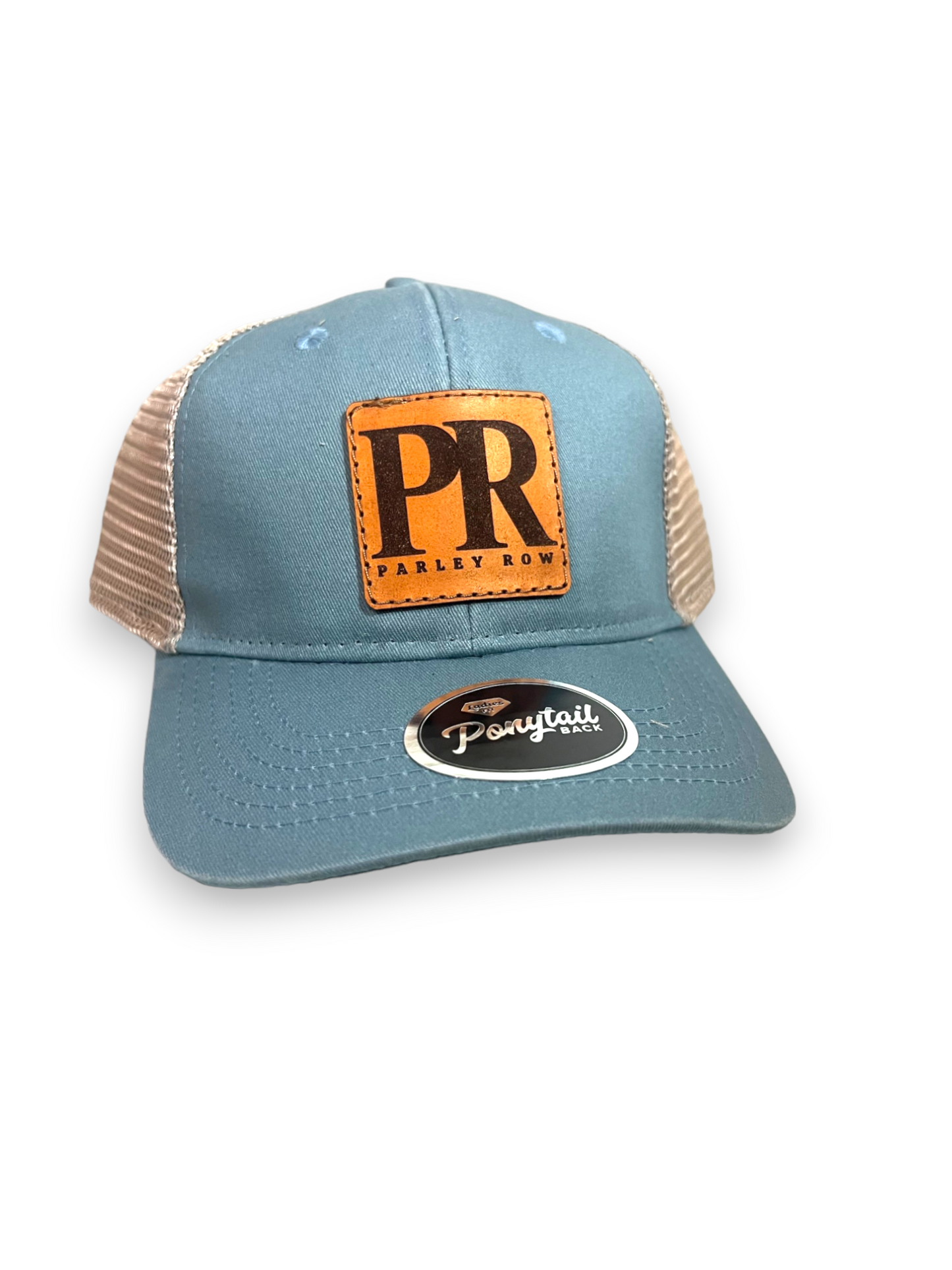 Women's Ponytail OC PNY - Custom Leather Patch Hats for the Girls!