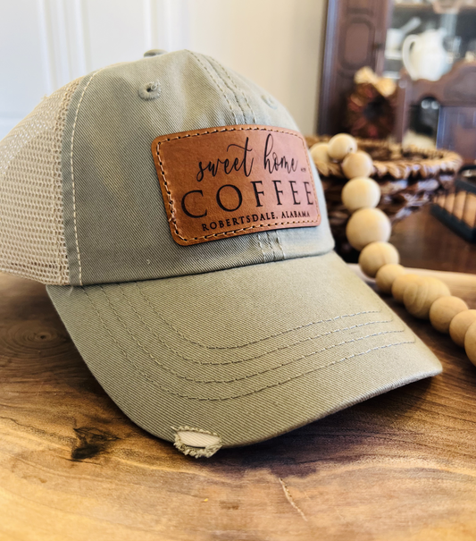 Women's - Custom leather patch hats