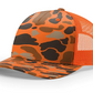 Richardson Camo R112pfp - Duck Camo Custom Leather Patch Hats