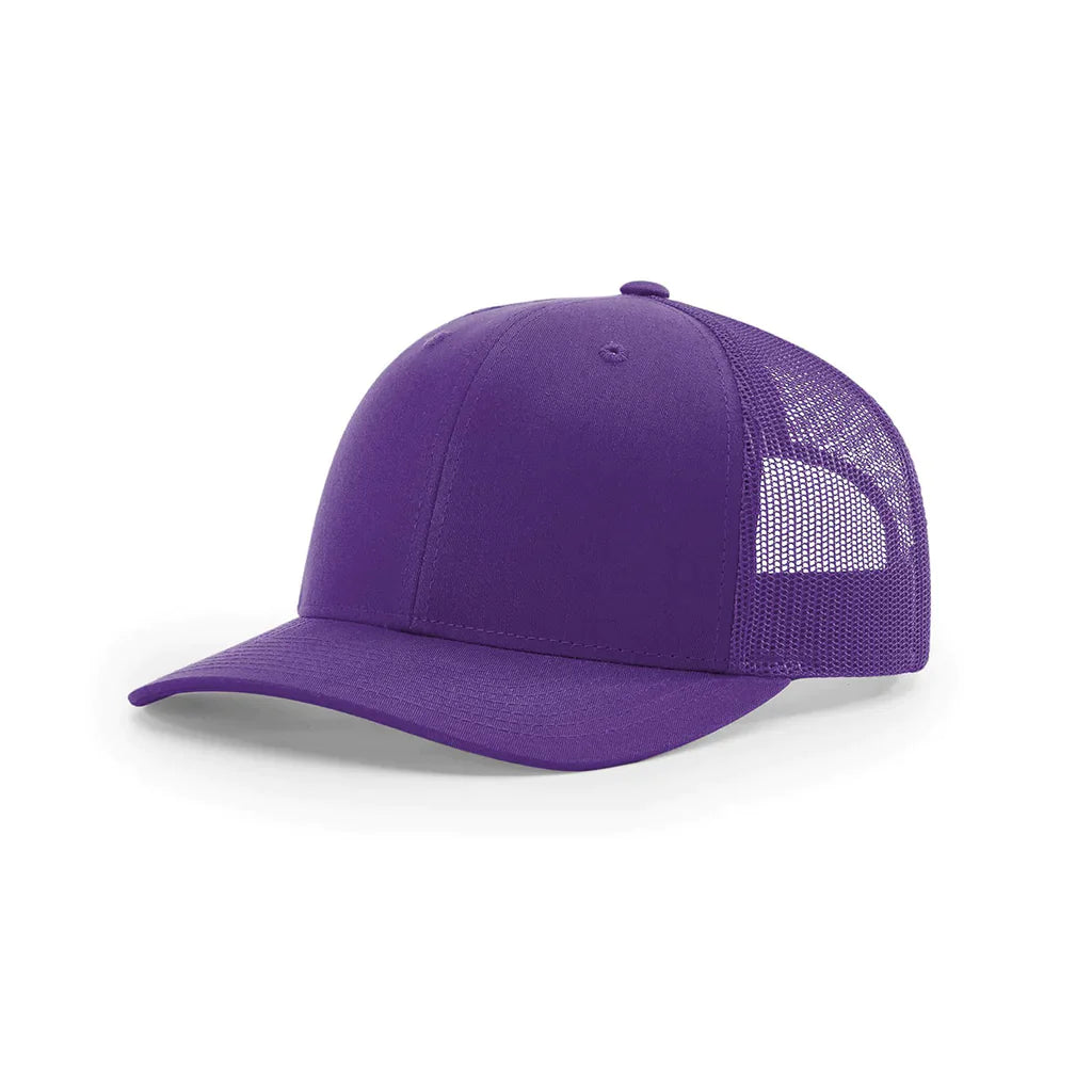 Richardson 112 Custom logo hats - Vegan leather