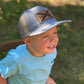 Kid’s Alabama state flag custom name trucker hat