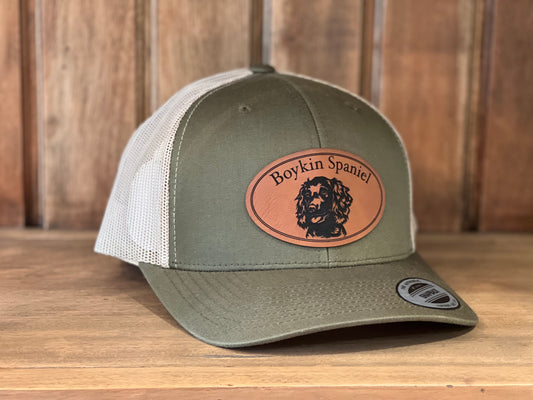 Boykin Spaniel - Leather Patch Hat