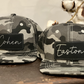 Personalized Leather Patch Flatbill Kids Hat