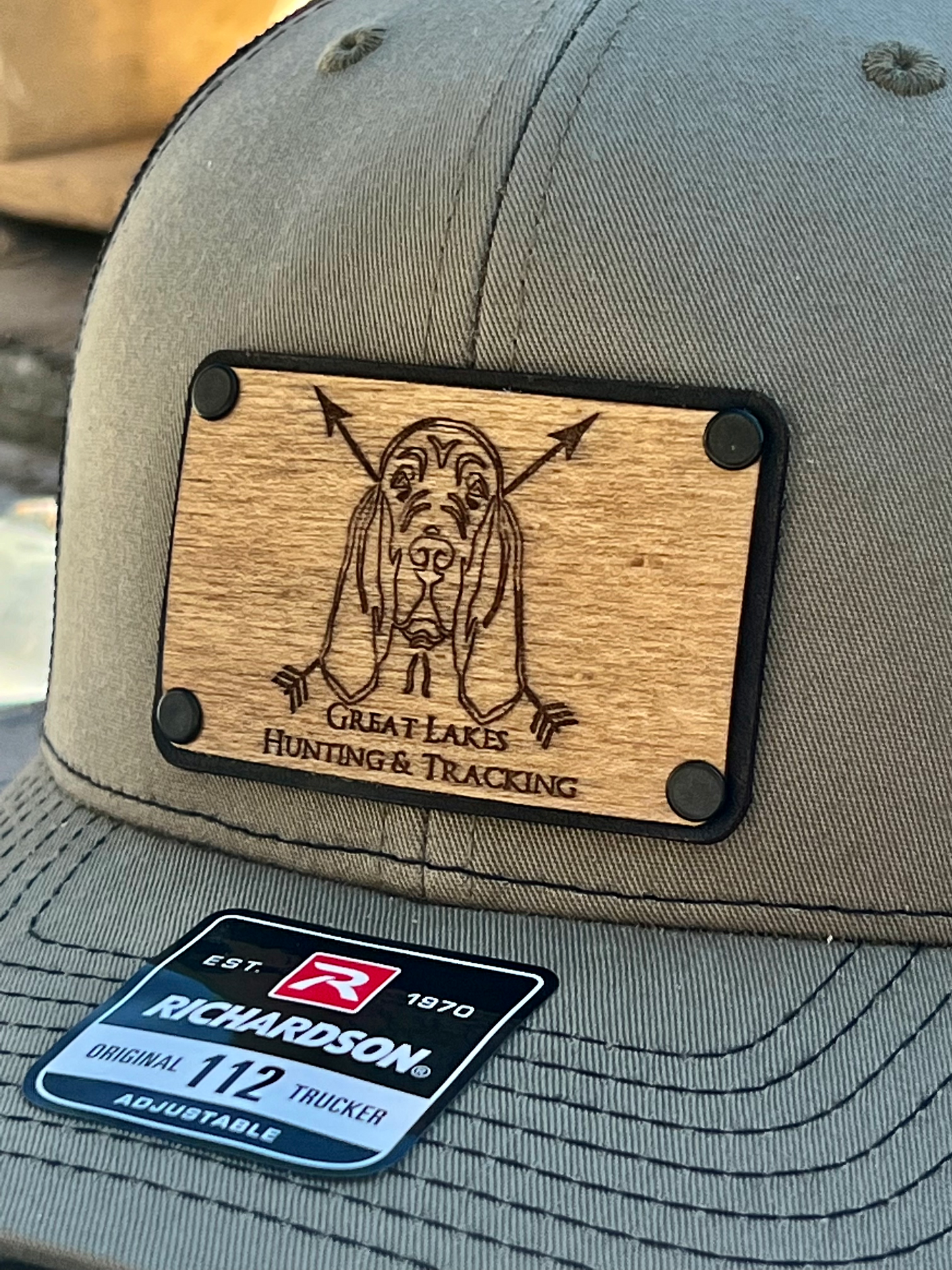 Real Wood Patches - Custom logos