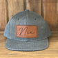 Personalized Leather Patch Flatbill Kids Hat